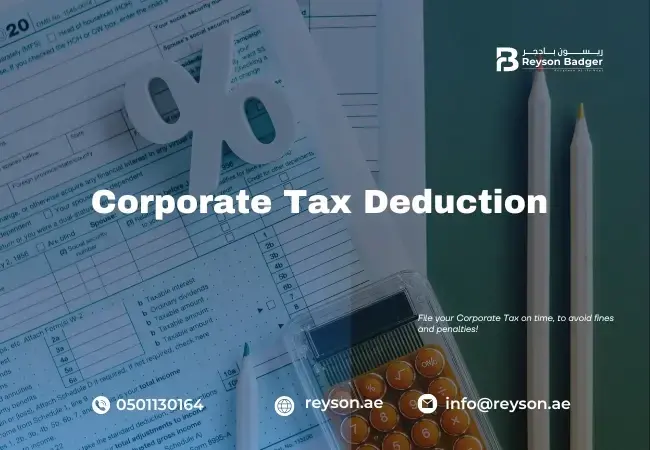 Corporate Tax Deduction in UAE