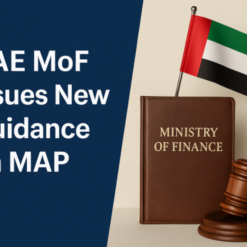 UAE MoF Issues New Guidance on MAP